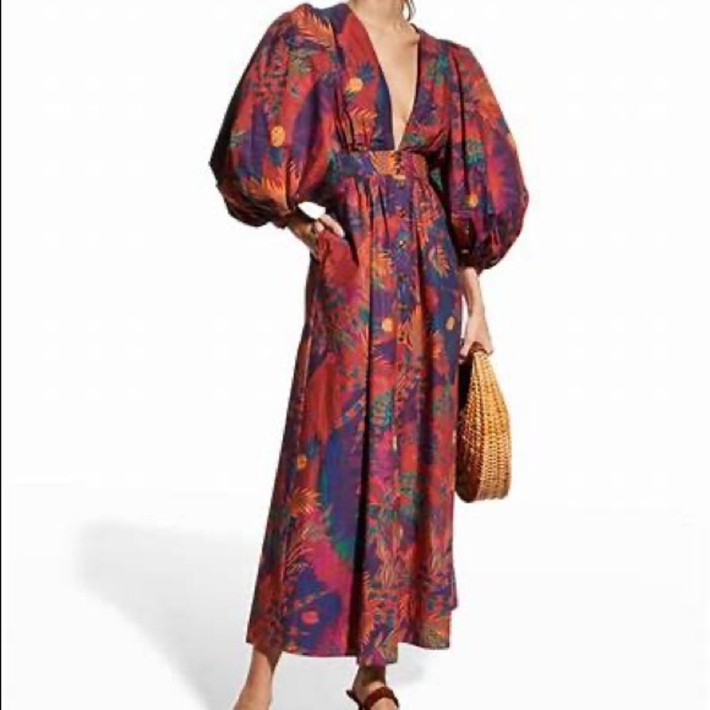 EUC Farm Rio Maxi dress